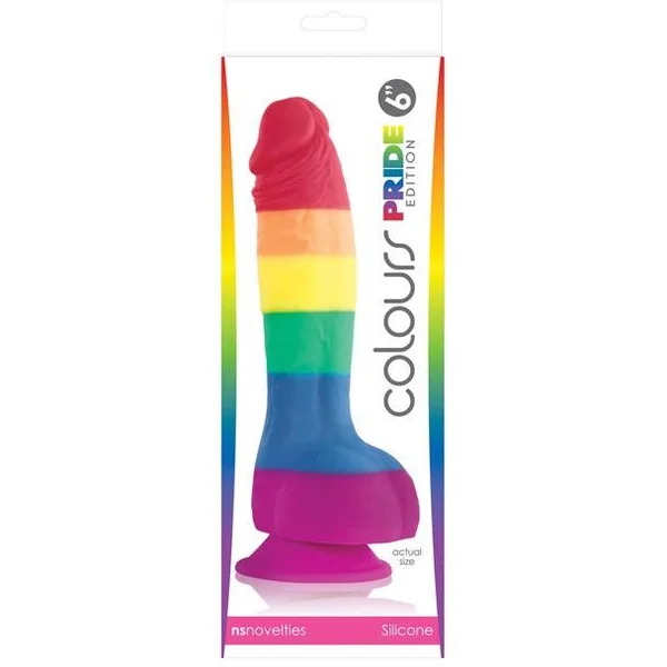 Colours Pride Edition 6" Dong w/Suction Cup — image 5 of 6