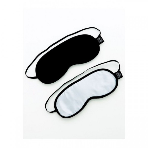 Fifty Shades of Grey No Peeking Soft Twin Blindfold Set