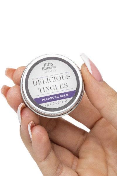 Fifty Shades Delicious Tingles 3.3" Bullet Vibrator & Pleasure Balm Kit (2 Pce)