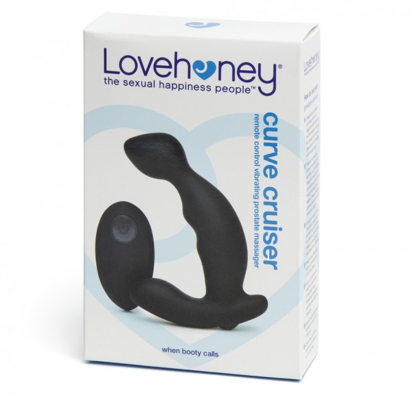 Lovehoney Curve Cruiser 10 Function Remote Control Rechargeable Prostate Massage