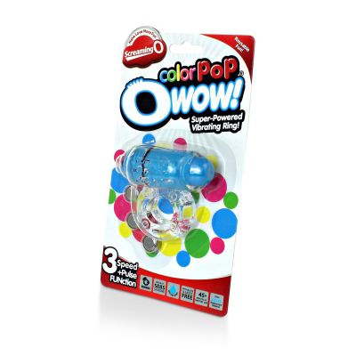 Screaming O O Wow Color Pop Vibrating Cock Ring