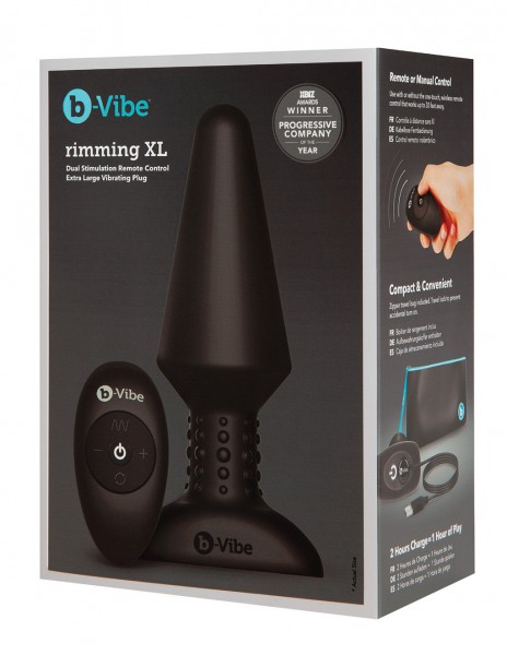 B-Vibe XL Rimming Butt Plug — image 10 of 11