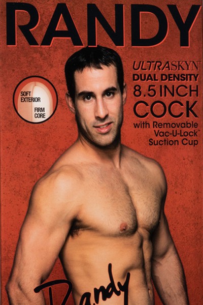 Doc Johnson Randy 8.5" Realistic Dildo with Removable Suction Cup