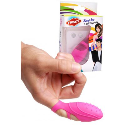 Frisky 3 Textured Silicone Finger Vibrator