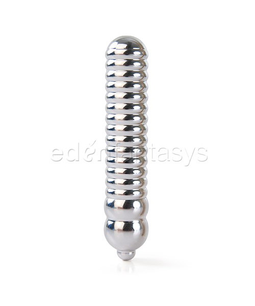 Beaded aluminum bullet