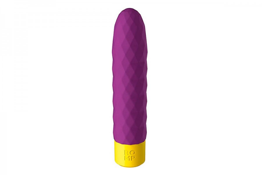 Romp Beat Diamond Textured 6" Bullet Vibrator