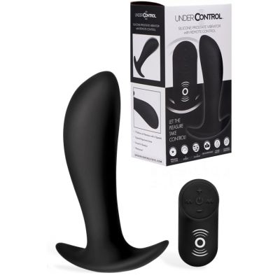 Under Control 4 75 Vibrating Silicone Prostate Massager with Remote