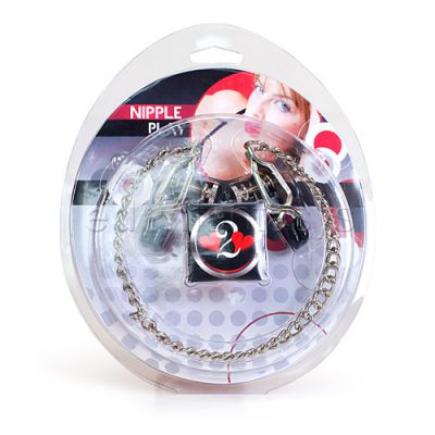 Criss cross nipple clamps