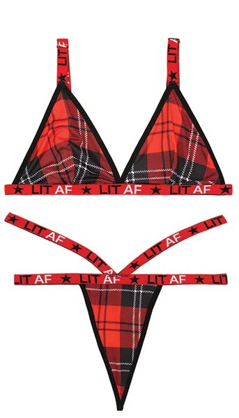 Lit AF Bralette & Thong Set — image 19 of 19