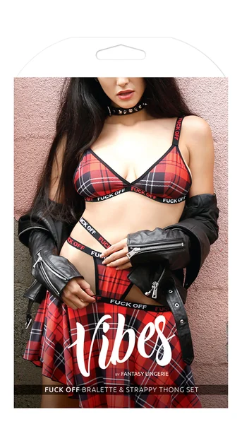 F*ck Off Bralette & Thong Set — image 14 of 14