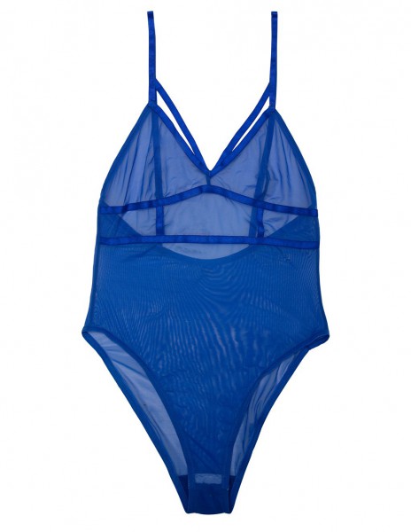 HUSTLER Strappy Mesh Teddy — image 6 of 11