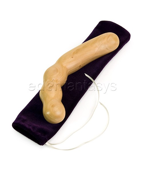 Handcrafted wooden dildo #317