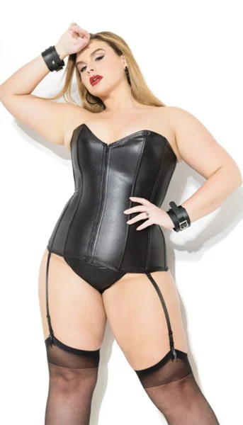 Metal Boned Matte Corset — image 21 of 23