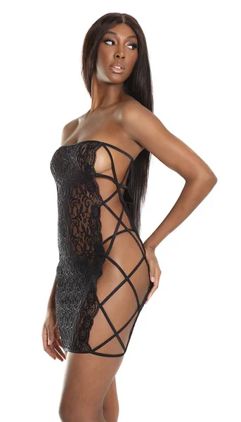 Strapless Lace Tube Dress - Wear It Multiple Ways! — image 13 of 16