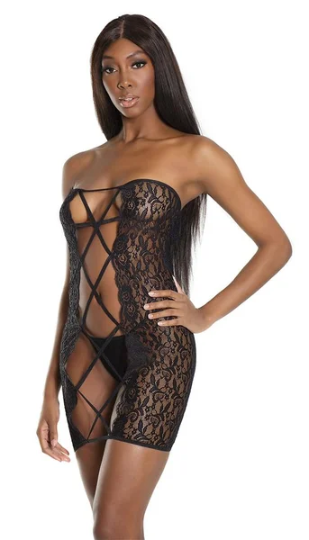Strapless Lace Tube Dress - Wear It Multiple Ways! — image 12 of 16