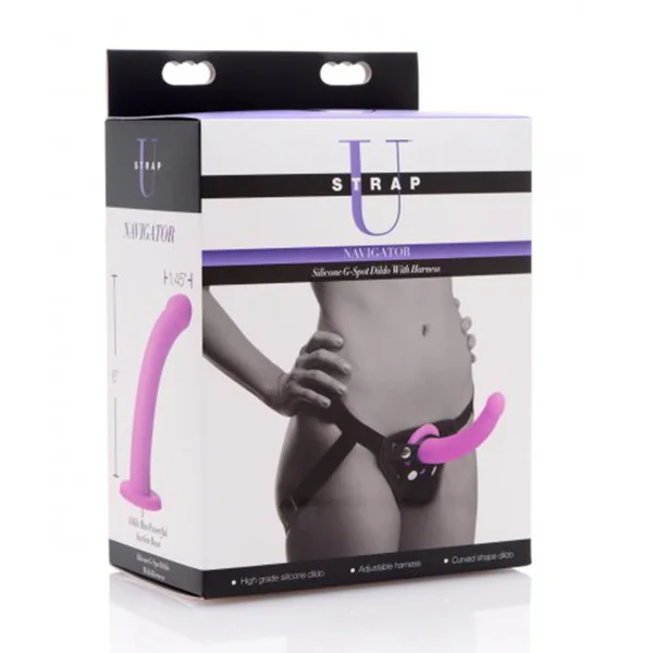 Silicone G-Spot Dildo & Sex Harness Set — image 15 of 15