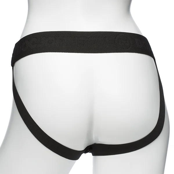 7" Silicone Vibrating Hollow Strap-on Set With Remote Control — image 24 of 25