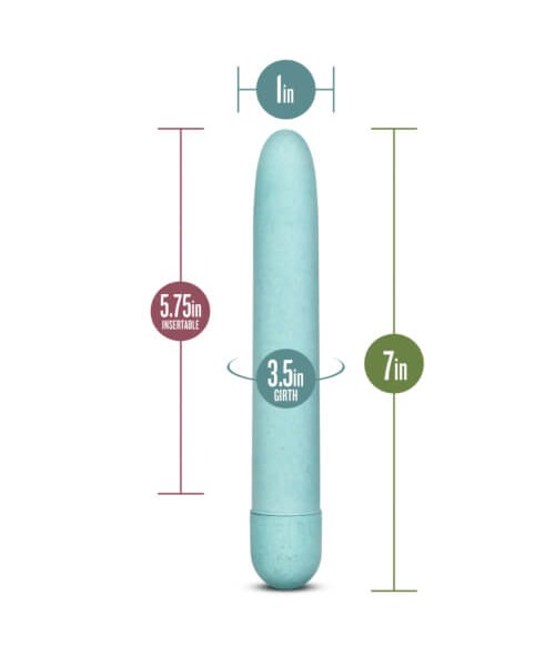 Gaia Biodegradable Eco Vibrator Blue — image 4 of 6