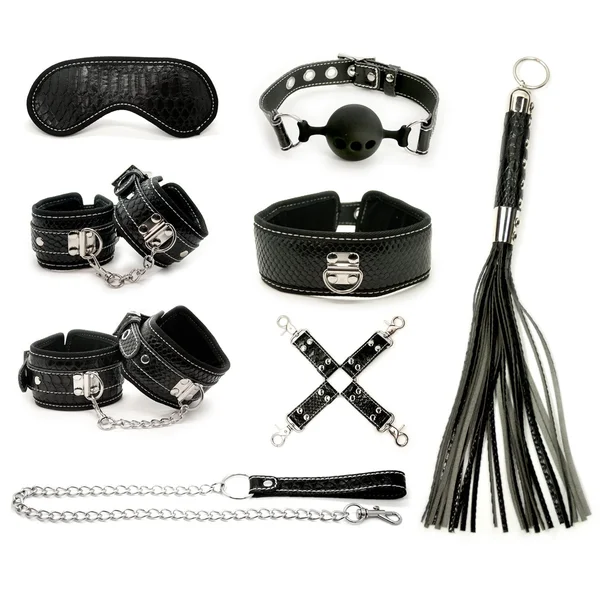 8 Piece Hog Tie Bondage Kit For Kinky Couples — image 16 of 22