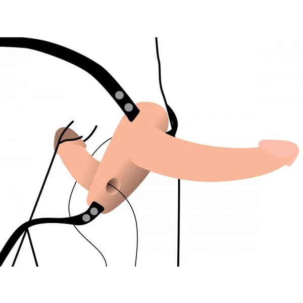Power Pegger - Double Pleasure Vibrating Strap-On — image 24 of 25