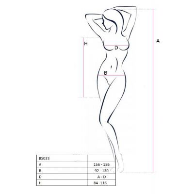 Dress Translucent Mesh Black BS033