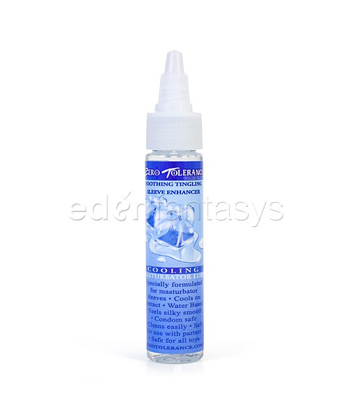 Cooling masturbator lube