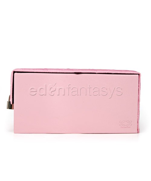 Devine toy box pink hearts