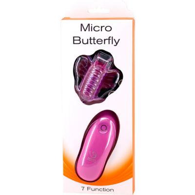 Micro Butterfly 7 Function Vibrator Purple