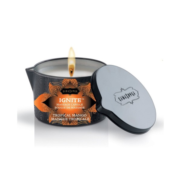 Kama Sutra Ignite Massage Candle Coconut Pineapple