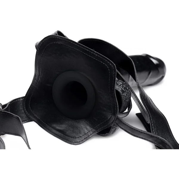 Huge 9" Hollow Infiltrator Strap-On Dildo — image 9 of 11