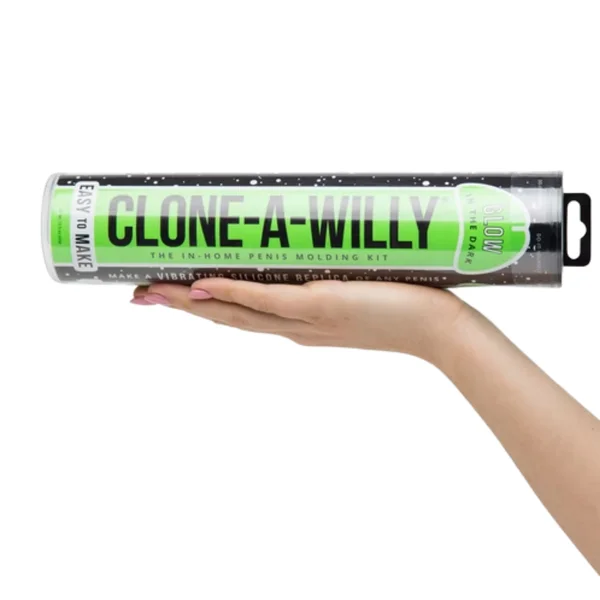 Glow In The Dark Clone-A-Willy Penis Molding Kit - Vibrating — image 10 of 11