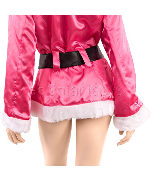 Satin Miss Santa