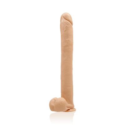 Exxtreme Dong w Suction Flesh 16in