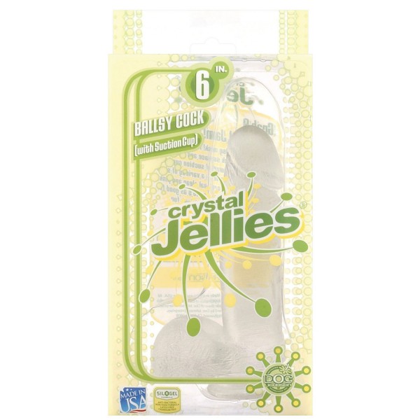 Crystal Jellies Dildos - Ballsy Cock