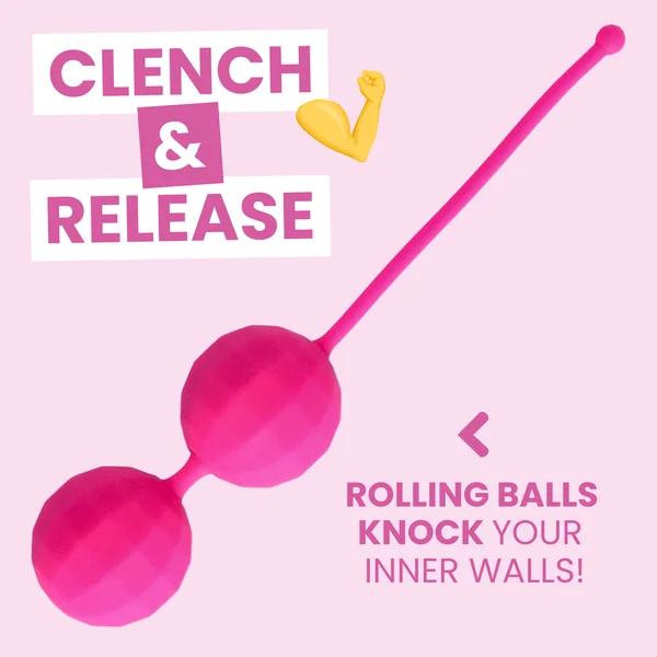 Silicone Duo Kegel Balls - Tighten Your Pelvic Floor! — image 6 of 8