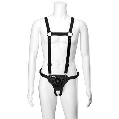 Doc Johnson Vac U Lock Suspender Harness with Chest Strap