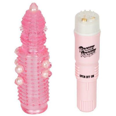 Juli Ashton Pocket Rocket With Pearl Stimulator Sleeve