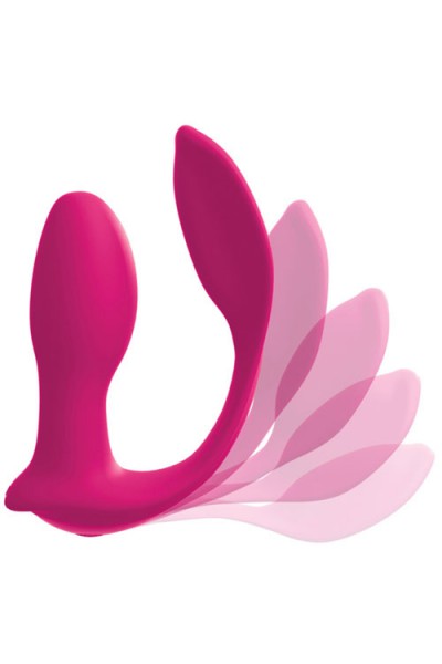 Pipedream Double Ecstasy Couples Wearable Vibrator With Remote