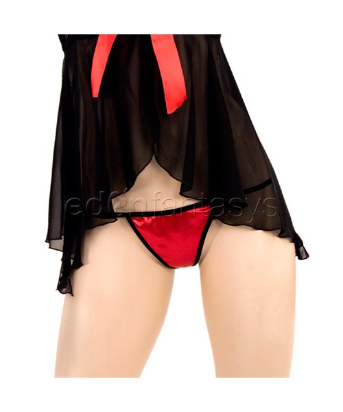 Demi cup babydoll set