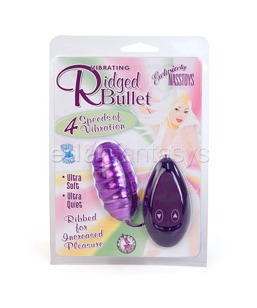 Ridged bullet