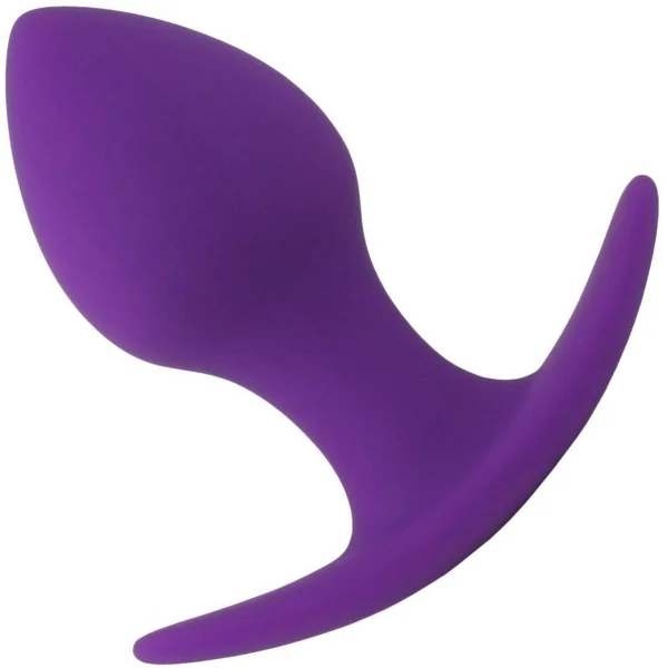 Purple Silicone Anal Plug - Flexible Neck! — image 8 of 10