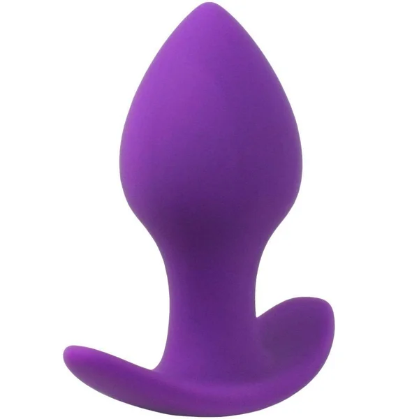 Purple Silicone Anal Plug - Flexible Neck! — image 9 of 10