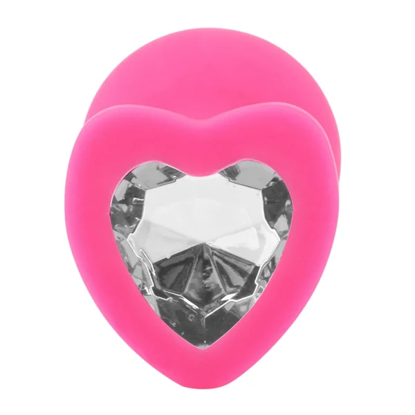 Silicone Heart Jeweled Anal Plug - 3 Sizes Available! — image 20 of 25