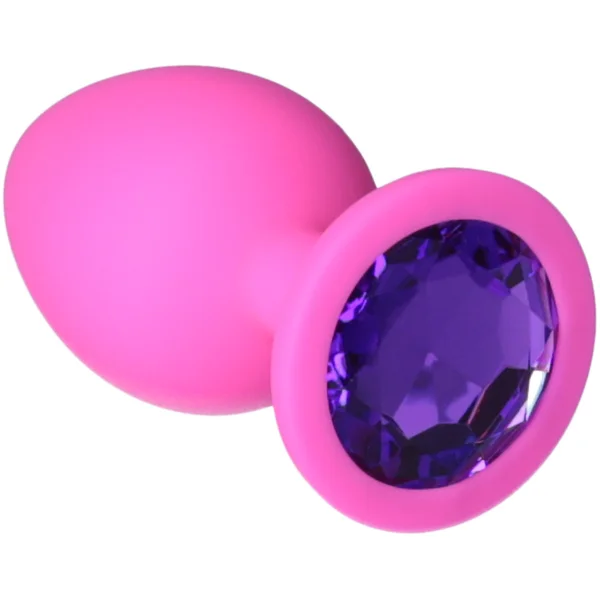 Silicone Jeweled Anal Plug - Available In 3 Sizes! — image 23 of 25