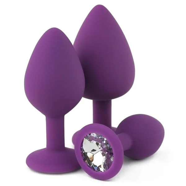 Silicone Jeweled Anal Plug - Available In 3 Sizes! — image 18 of 25