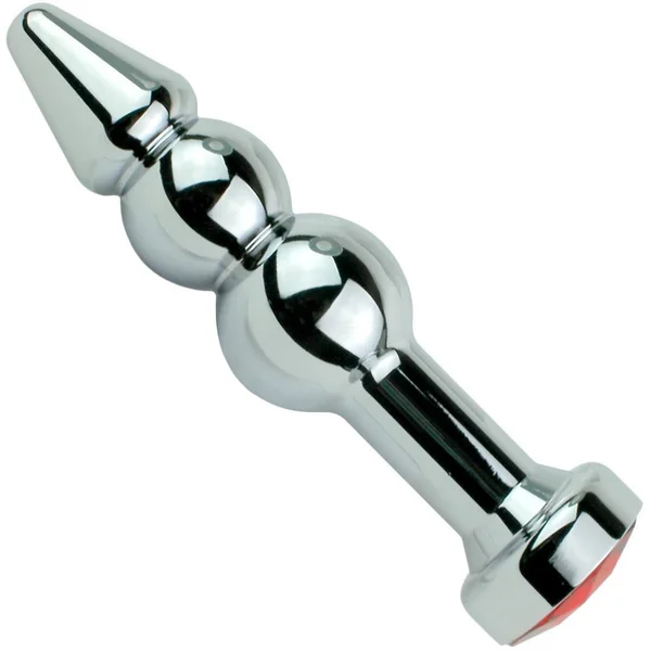 Sexy Red Ruby Aluminum Butt Plug — image 8 of 10
