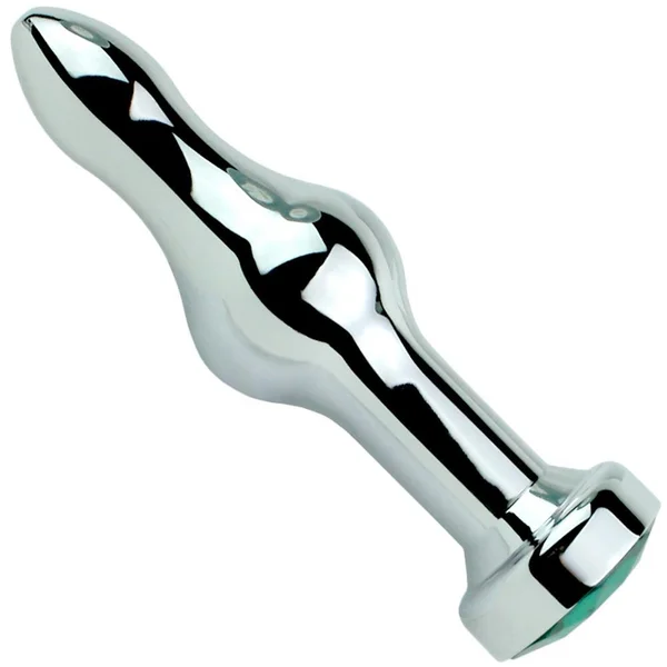 Bulbed Anal Plug - Has A Stunning Decorative Jewel! — image 8 of 10
