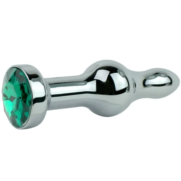 Bulbed Anal Plug - Has A Stunning Decorative Jewel! — image 9 of 10
