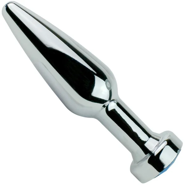Royal Sapphire Tapered Metal Butt Plug — image 10 of 10