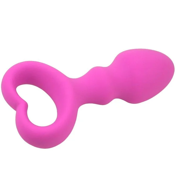 Silicone Heart Booty Plug - Soft & Easy to Use! — image 10 of 10
